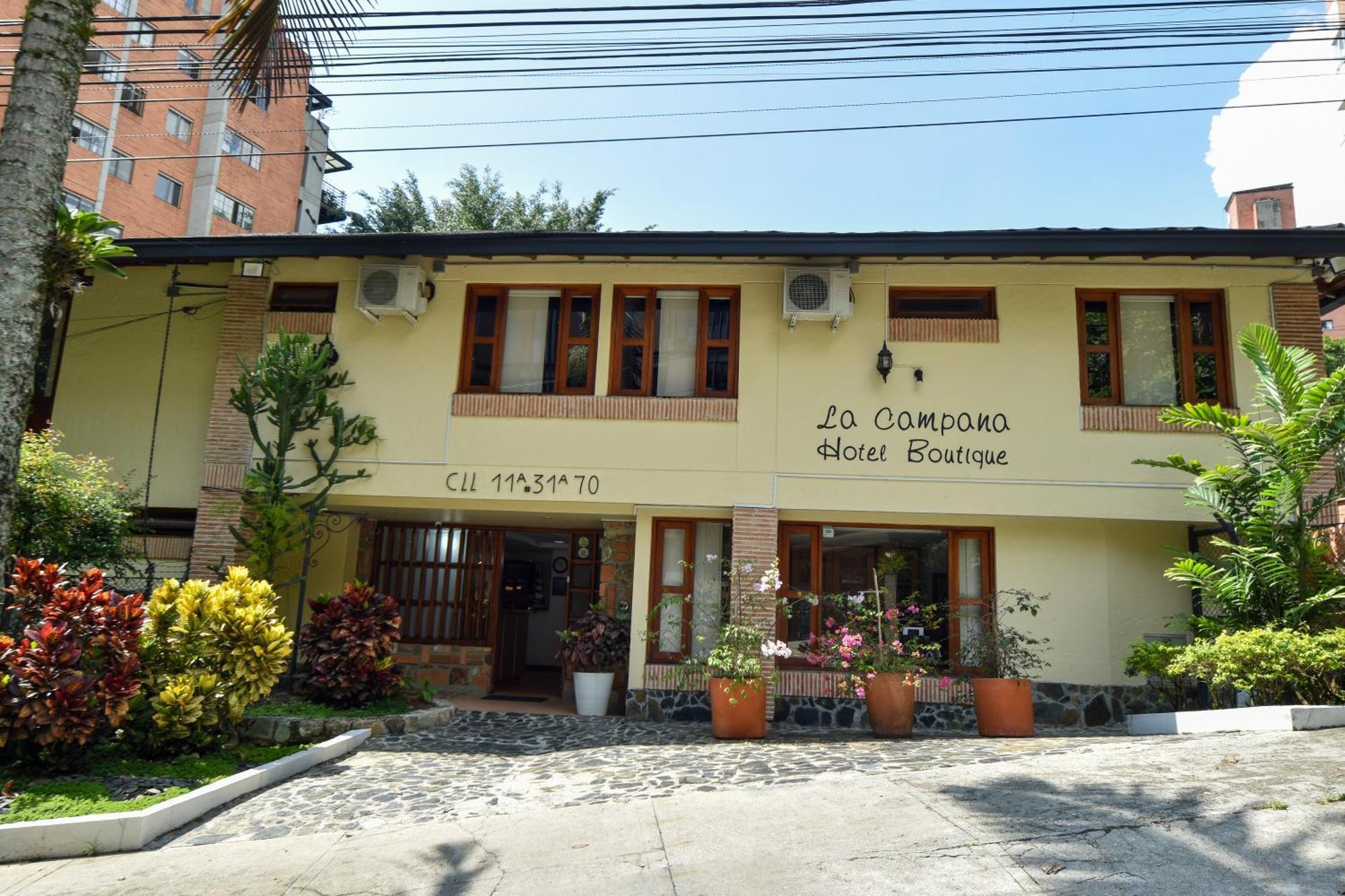 La Campana Hotel Boutique Medellín Eksteriør billede